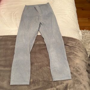 Lululemon Cropped Legging - Washed light blue